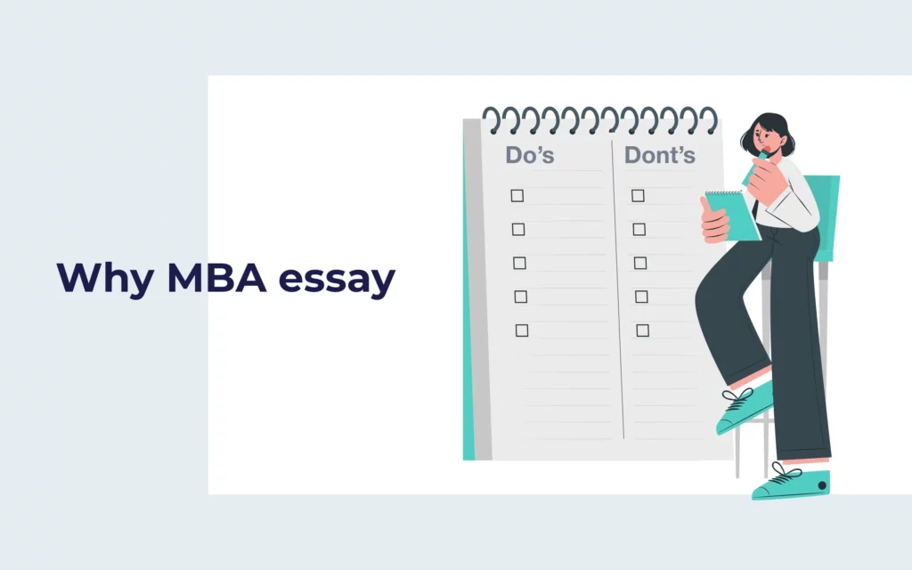 why mba essay question