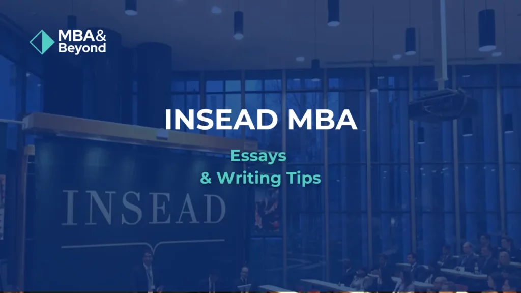 insead mba essay questions