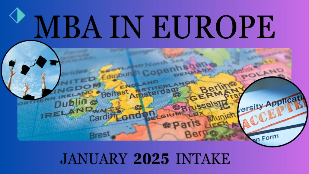 Jan 2025 intake for European business schools