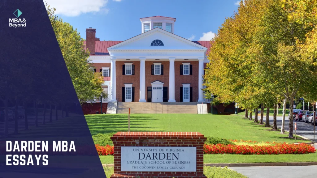 Darden MBA Essays