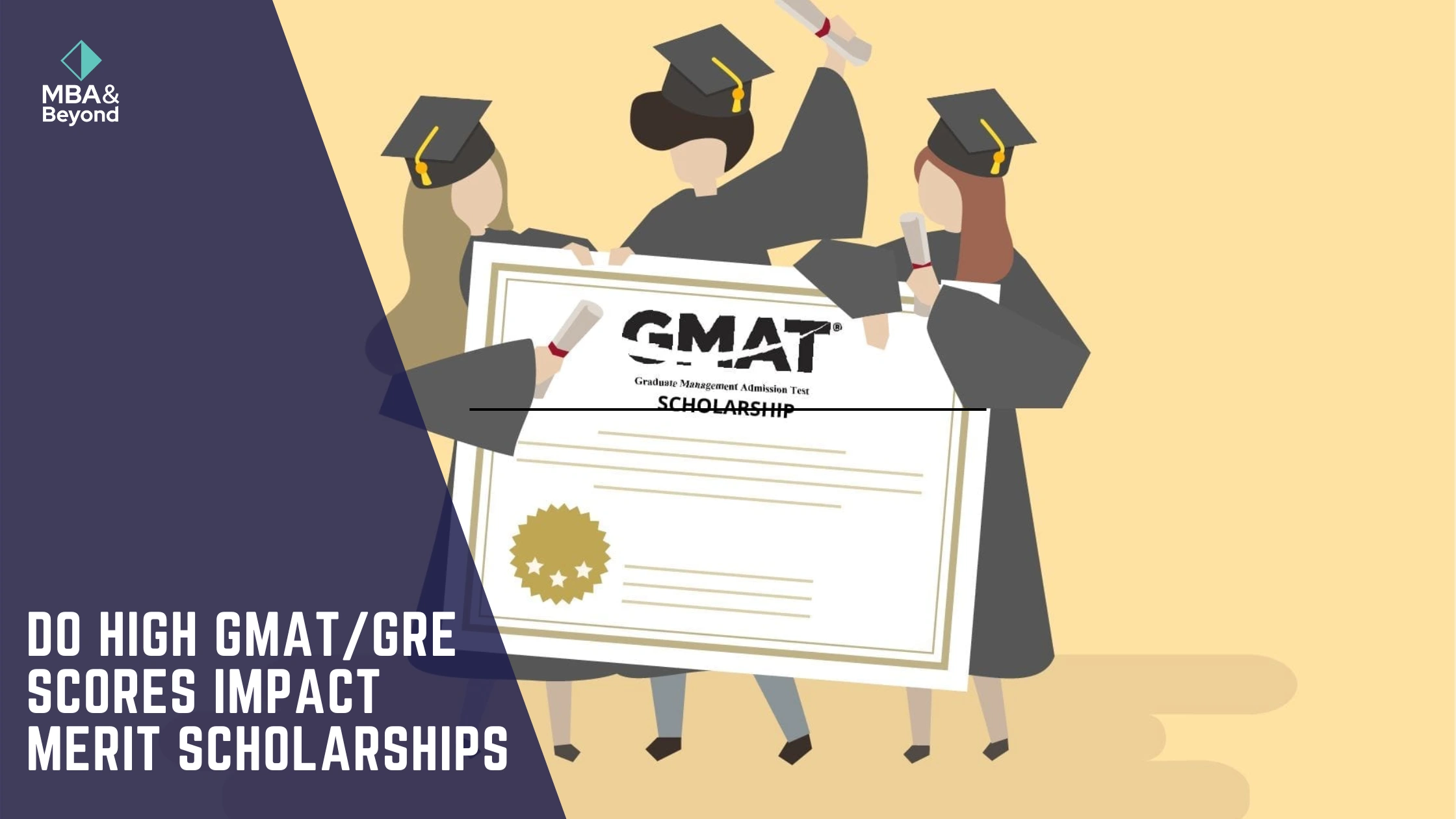 Do High GMAT/GRE Scores Impact Merit Scholarships